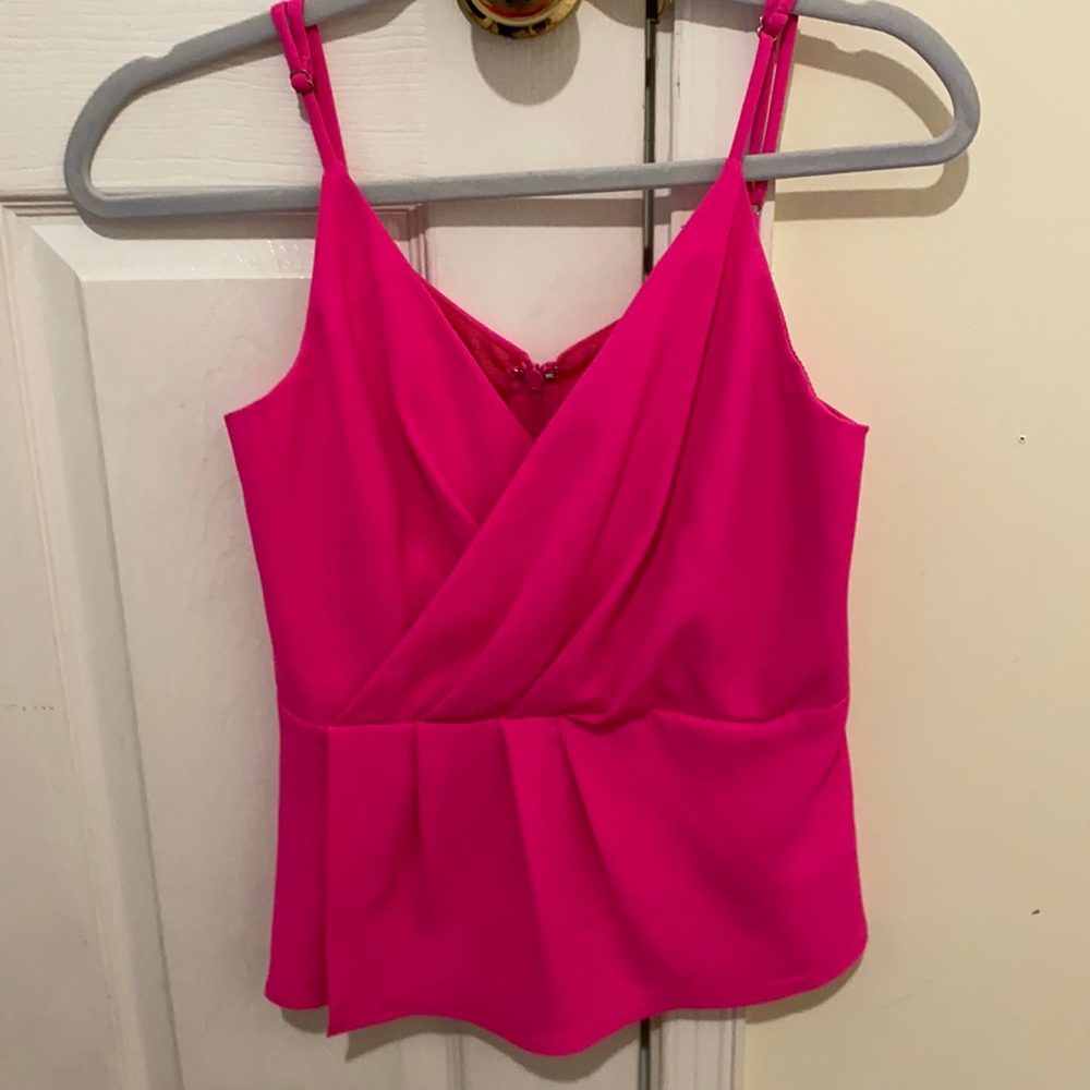 Hot pink top